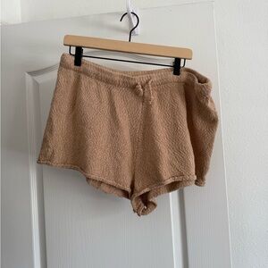 Aerie Tan Knit Short SZ XL